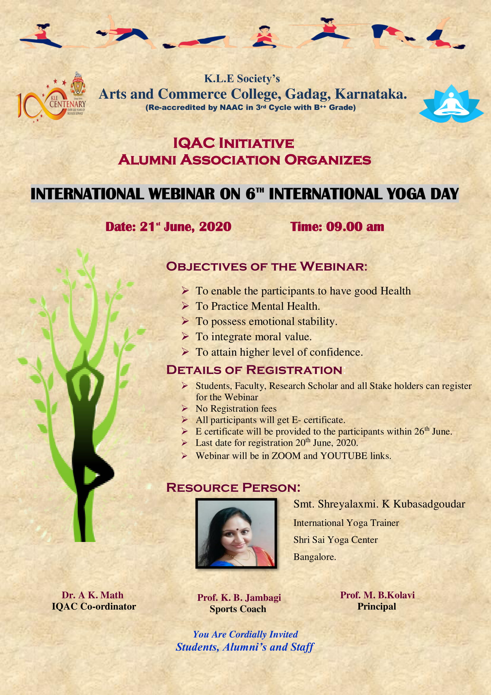 6th  International Yoga Day