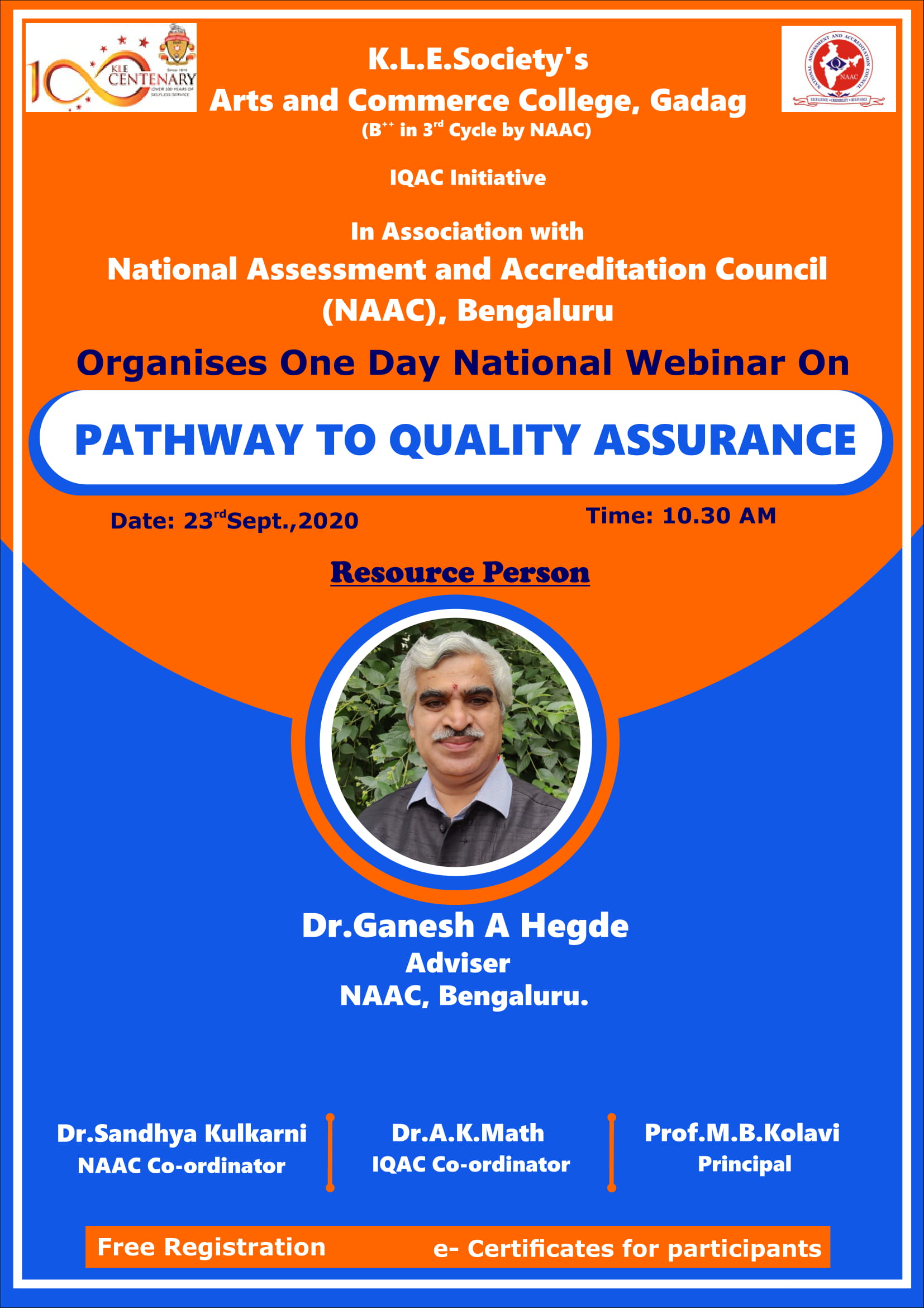 In Association with NAAC -Pathway To Quality Assurance